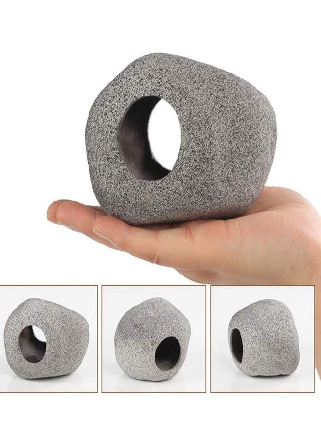 Norgail Aquarium Stone Hideaway Ornament Cichlid Shrimp Breeding Hiding Cave (Large) - Image 1